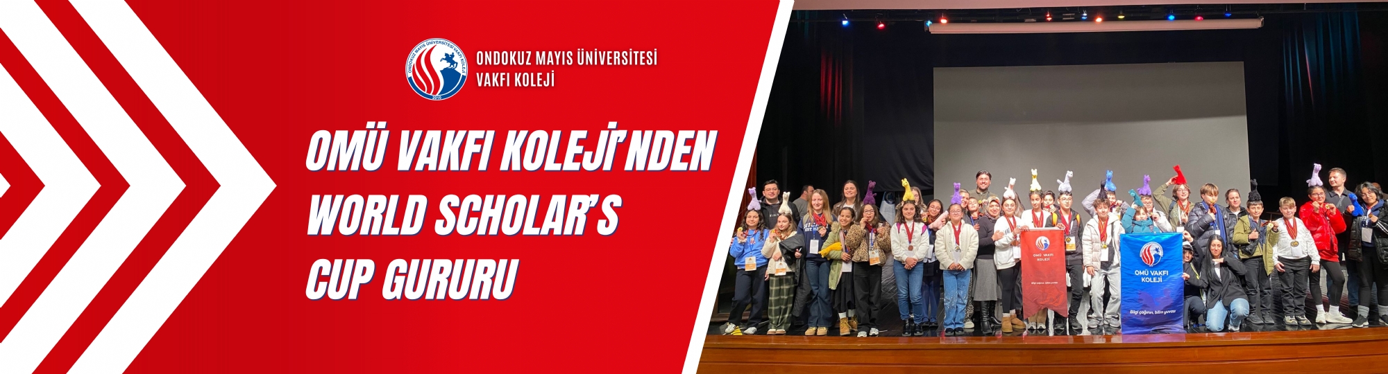 OMÜ VAKFI KOLEJİ’NDEN WORLD SCHOLAR’S CUP GURURU