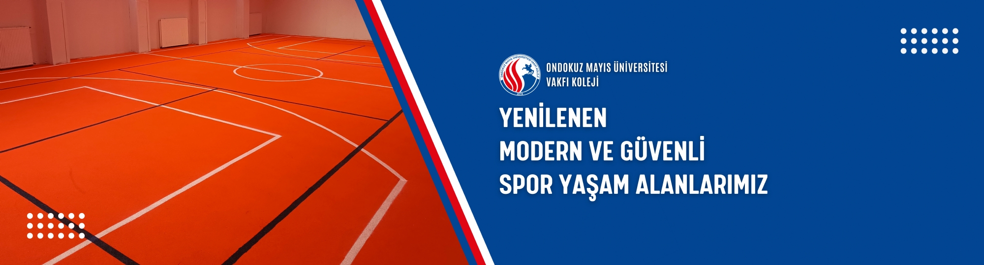 OKULUMUZDA MODERN VE GÜVENLİ YUMUŞAK ZEMİNLİ SPOR YAŞAM ALANLARI OLUŞTURULDU