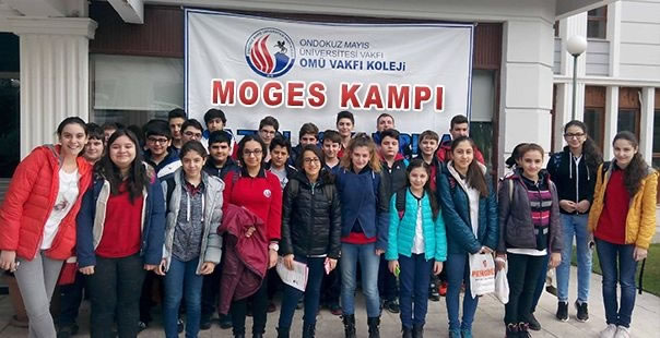 2015-2016 Omü Vakfı Koleji Özel Ortaokulu 8. Sınıflar Moges Kampı Başladı