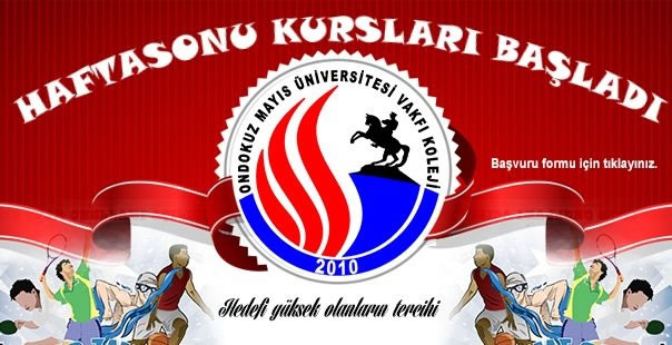 Haftasonu Kursları Başlıyor