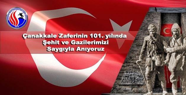 Çanakkale Zaferinin 101. Yılı Programı