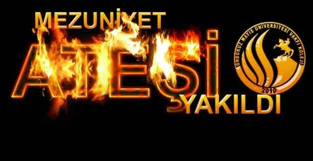 Mezuniyet Ateşi Yakıldı