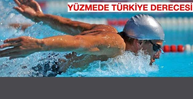 Yüzmede Türkiye Derecesi