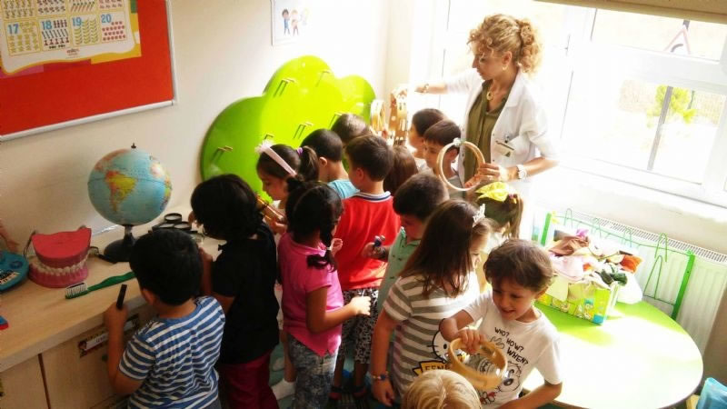 Minikler Öğrenme Merkezlerini Tanıyor