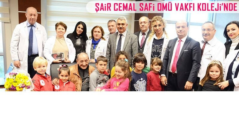 Şair Cemal Safi, Omü Vakfı Özel Okulları'nda