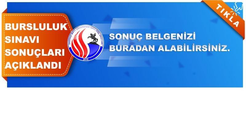 Bursluluk Sınavı Sonuçları Açıklandı