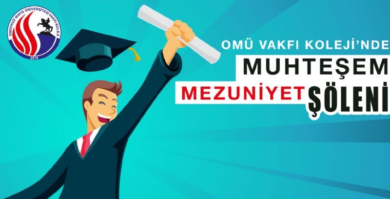 Omü Vakfı Koleji'nde Muhteşem Mezuniyet Şöleni