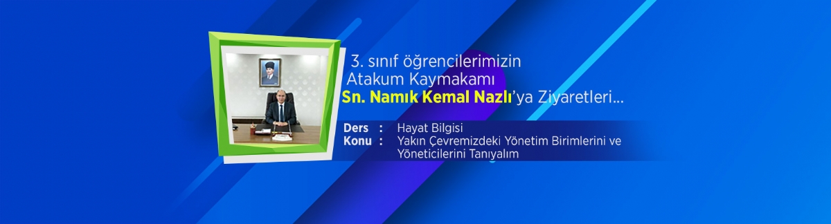 OMÜ VAKFI KOLEJİ ÖĞRENCİLERİNDEN KAYMAKAM BEY’E ZİYARET