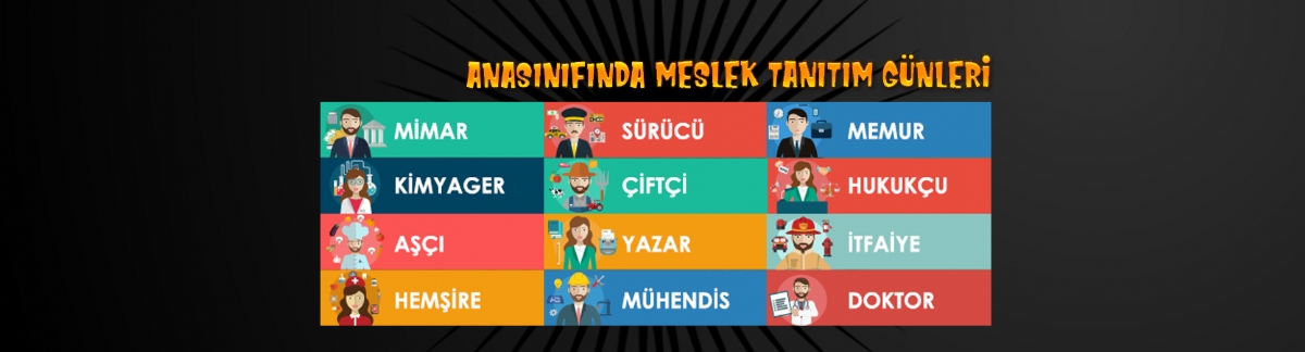 Anasınıfında Meslek Tanıtım Günleri