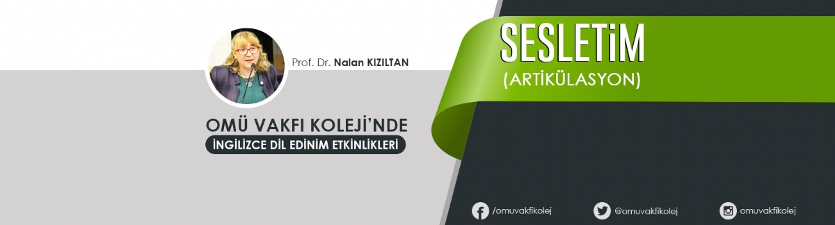 Prof. Dr. Nalan Kızıltan ile Sesletim Eğitimi