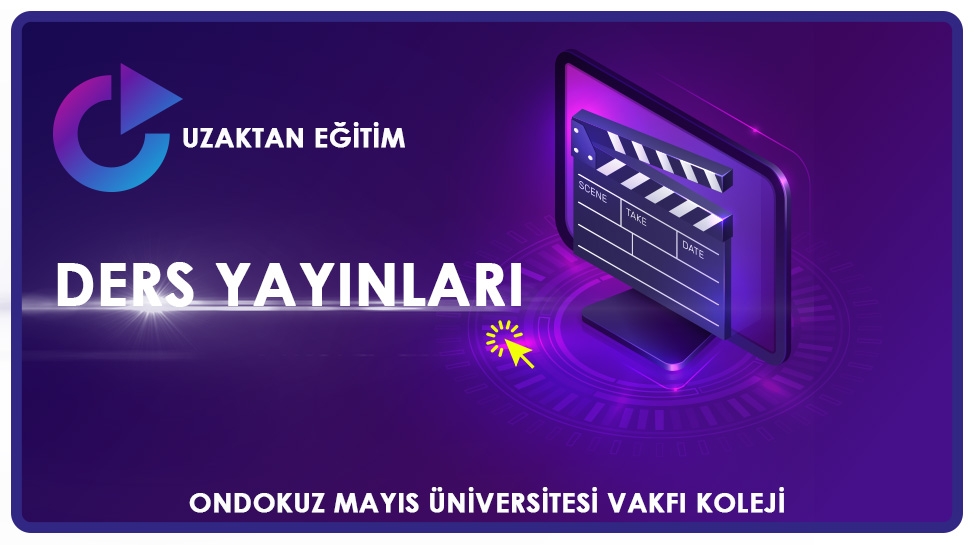 UZAKTAN EĞİTİM DERS YAYINLARI