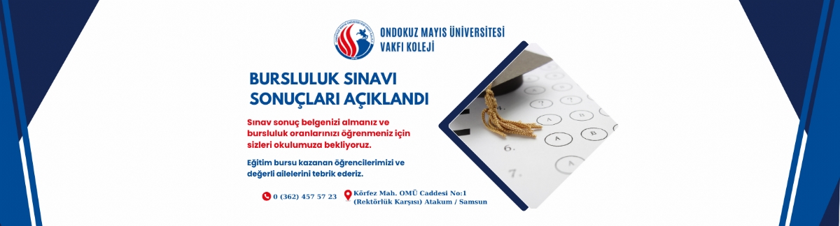 BURSLULUK SINAVI SONUÇLARI AÇIKLANDI