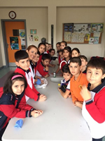 4. Sınıf Öğrencileri İskelet Sistemini İnceledi