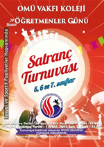 Satranç Turnuvası Başlıyor...