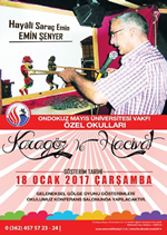 Hacivat ve Karagöz Okulumuzda